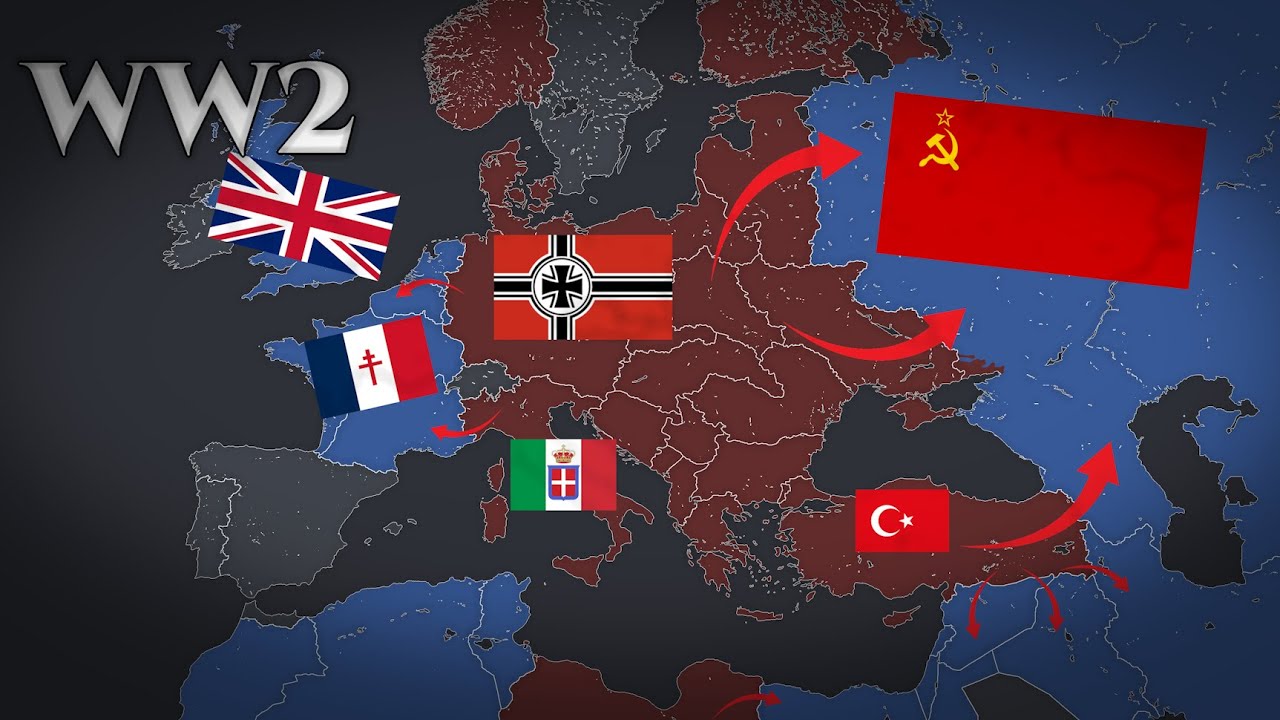 MAP Alternate Ww2 Axis Victory