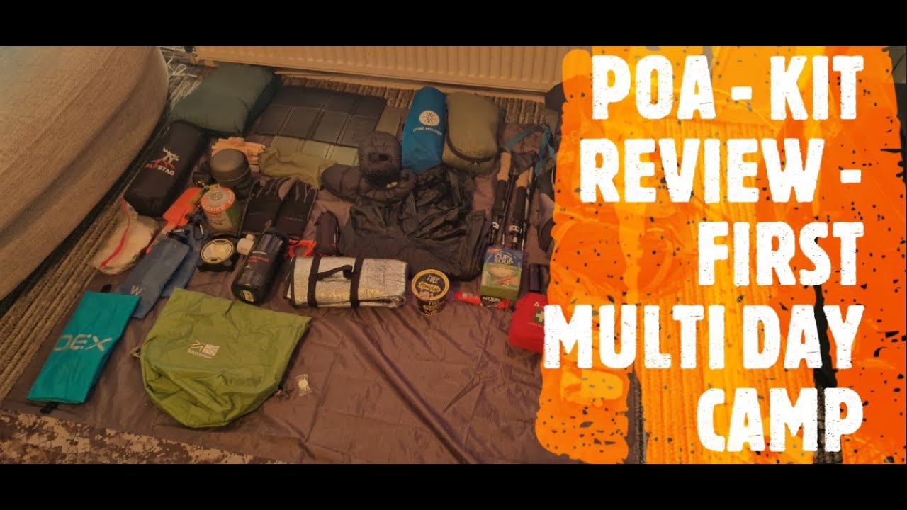 Pat Outdoor Adventure - Kit Review for First Multiday Camp