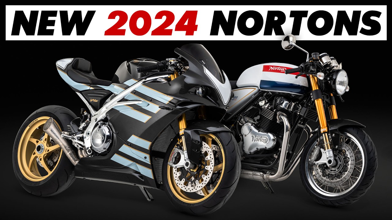 New 2024 Norton 125th Anniversary Editions! (Commando, V4SV & V4CR)