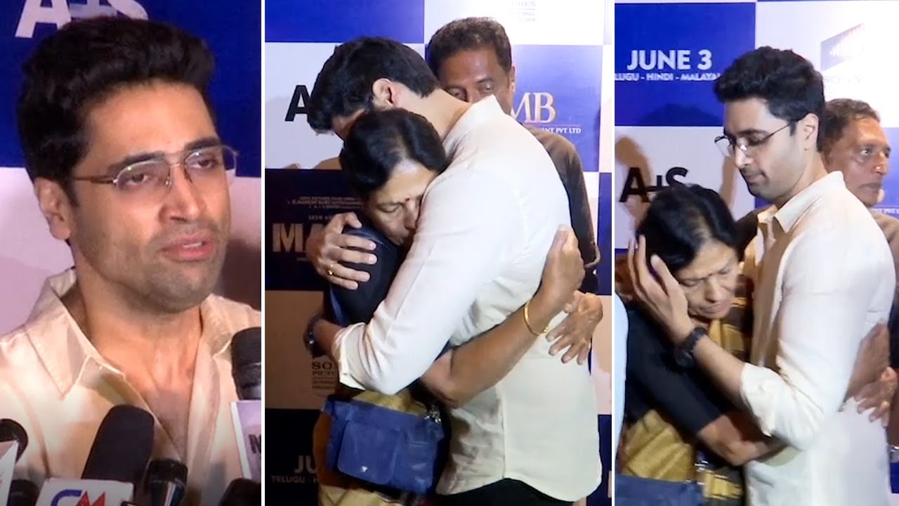 Adivi Sesh Emotional Moment With Sandeep Unnikrishnan Mother After Watching Major