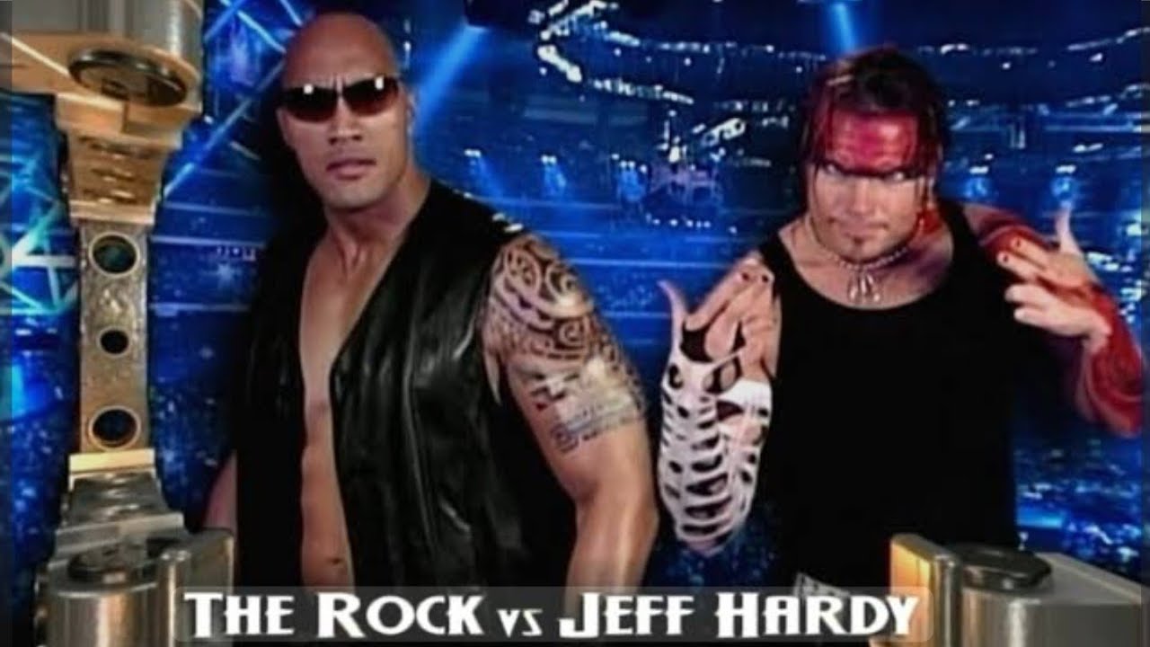 The Rock vs Jeff Hardy - Hardcore Match Redefined | WWE SmackDown: Here Comes The Pain. #ps2 #gaming