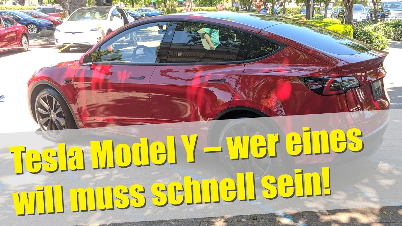 Tesla Model Y – jetzt schnell bestellen!