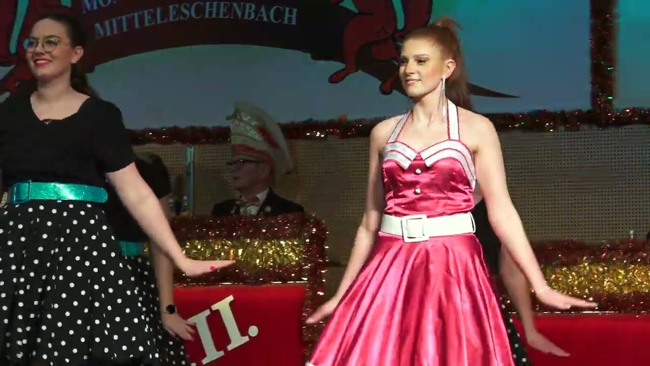 Prinzengarde 55Jahre Showtanz  Mönchswaldfüchse 2023
