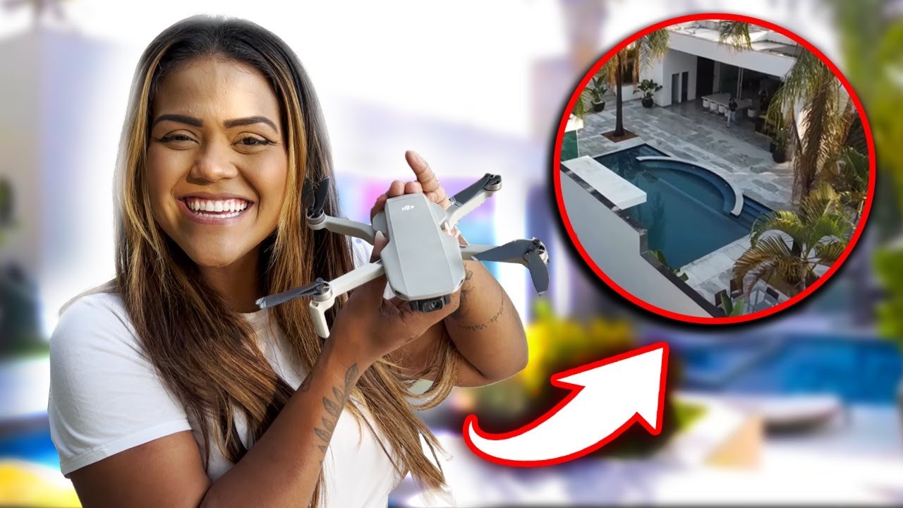 ESPIONEI MEUS AMIGOS COM UM DRONE!!!