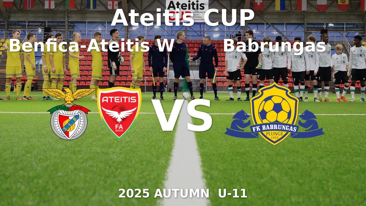 FA "Benfica-Ateitis" white — FK Babrungas Plungė | I | U-11