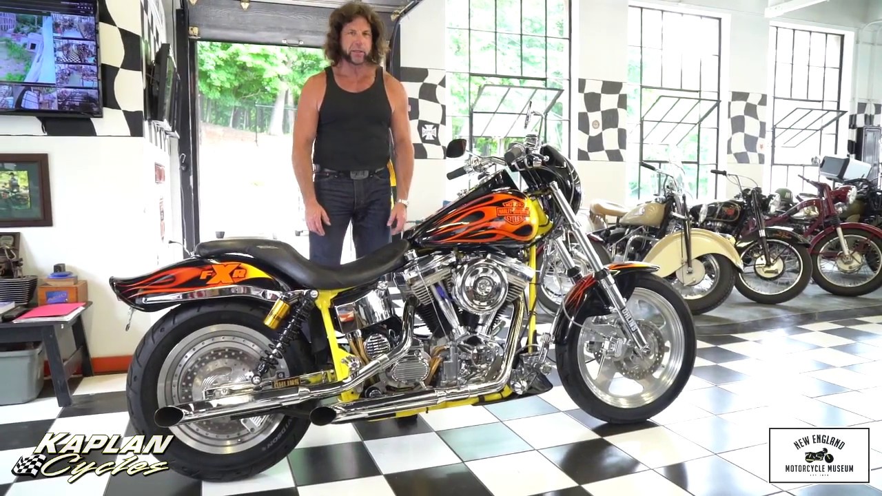 1999 Harley Davidson FXR Custom Santee Framed Fire Breathing Beast