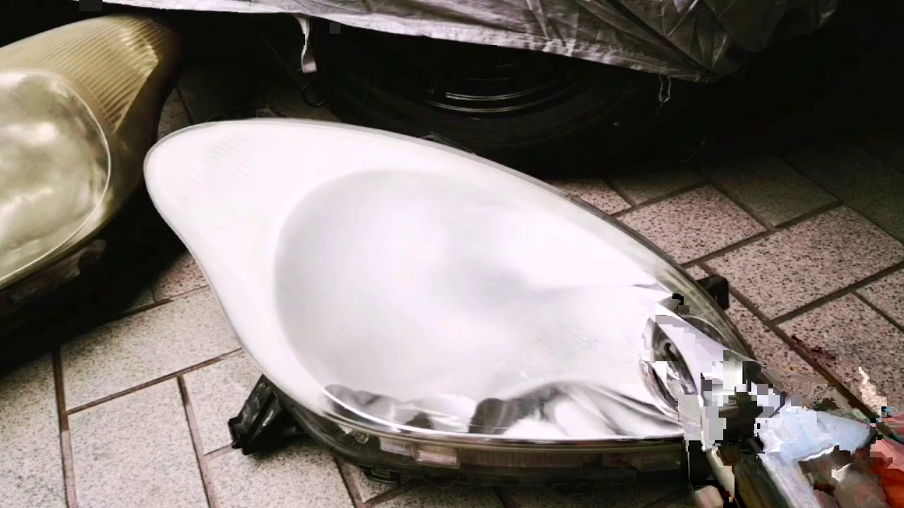 Headlamp Restoration Nano Burn Coating