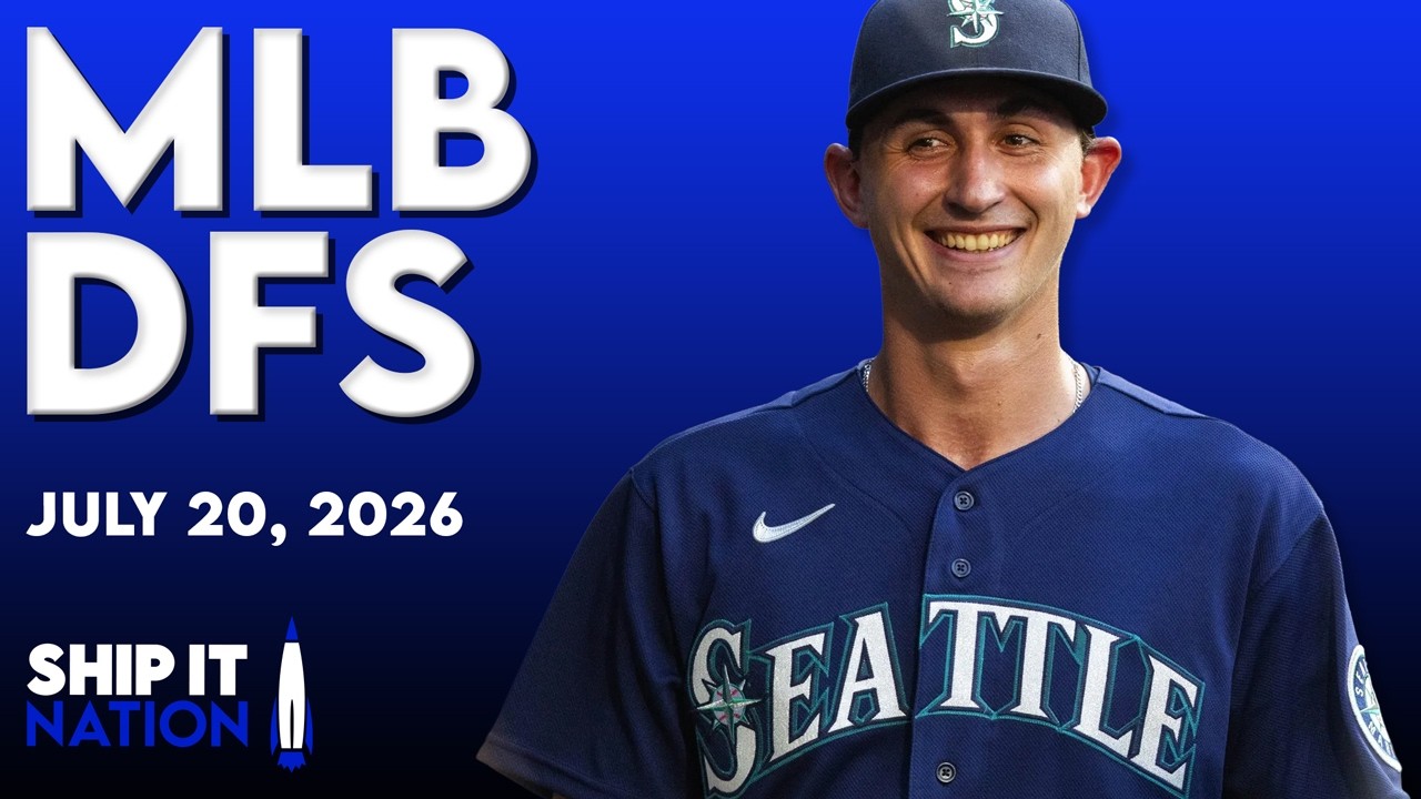 MLB DFS Process | DraftKings & FanDuel Picks, Plays & Slate Breakdown | Monday, 07/20/26