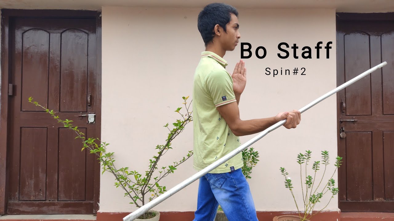 Bo Staff Spins-2- Reverse Figure 8 Spin
