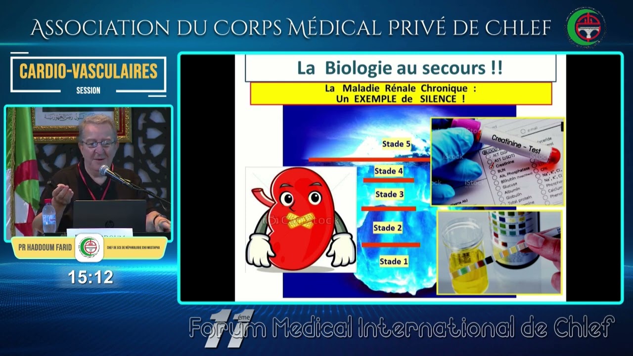 Pr F HADDOUM : Comment évaluer la fonction rénale?