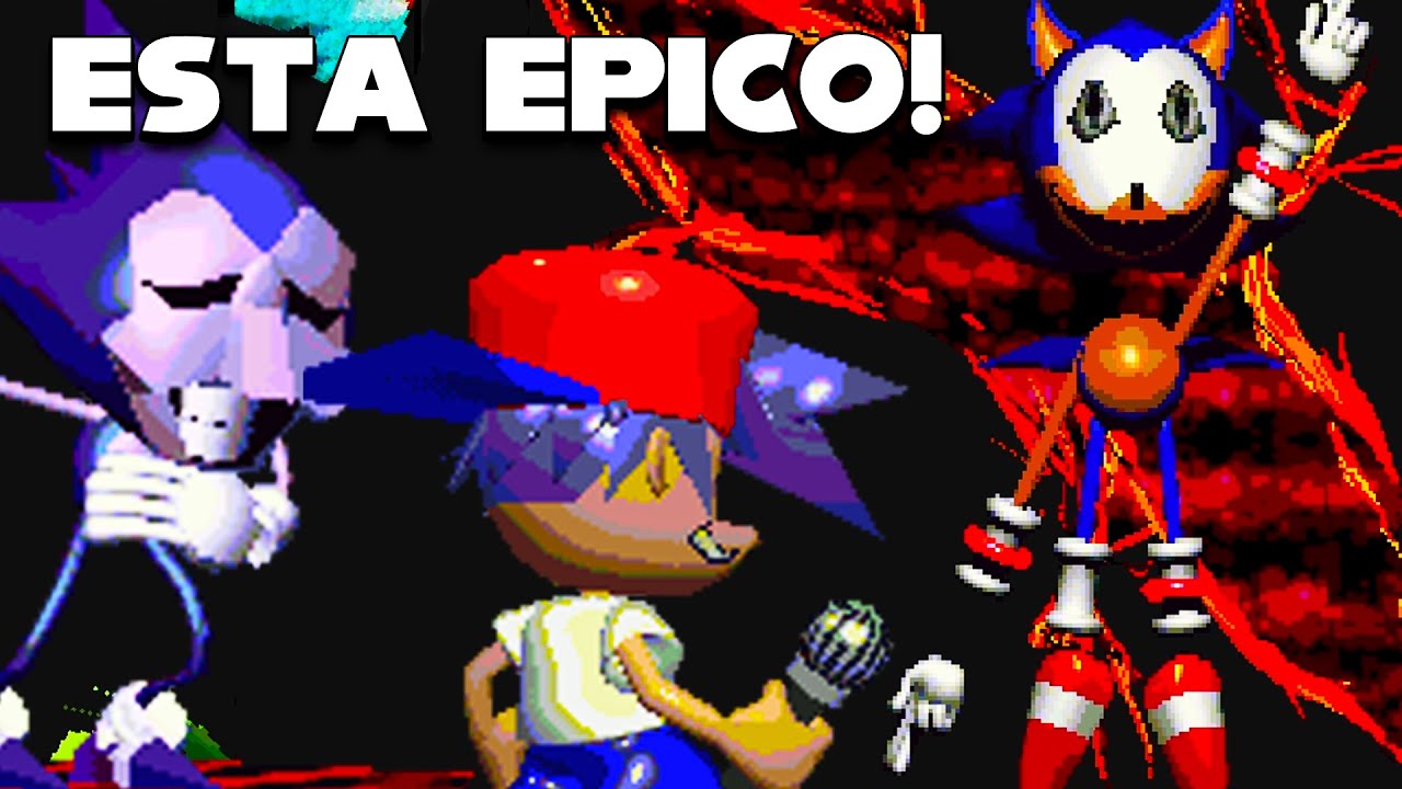 OTRO MOD DE SONIC.EXE PERO DE LOS MAS GODS QUE JUGUE! I Friday Night Funkin' VS Rewrite ROUND 2
