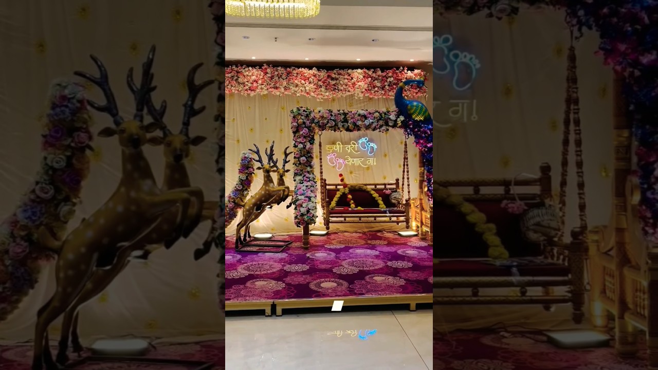 Baby Shower Decoration ideas | Dohale Jevan Decoration ideas #babyshowerdecorationideas #mumbai #ps