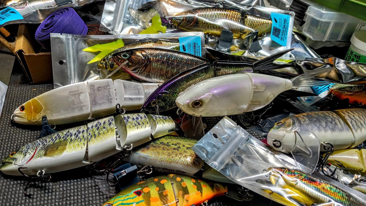 AliExpress Giant Swimbait Unboxing Bougie Combos Revealed MegaBass STEEZ Poison Adrena Expride