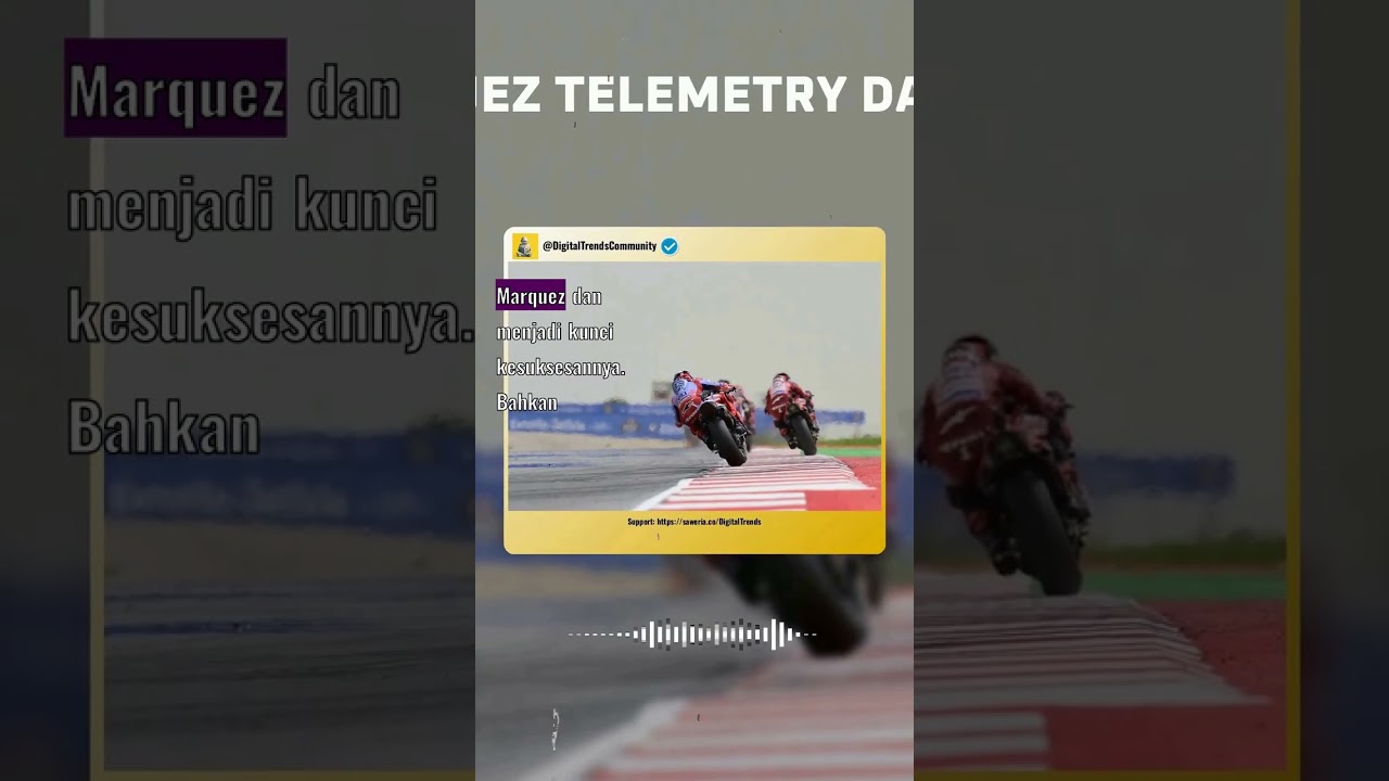 Rahasia Telemetri Marc Marquez Terungkap #MarcMarquez #MotoGP #Telemetry #DataAnalysis #Ducati