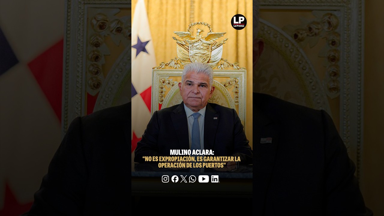 Mulino aclara: “No es expropiación, es garantizar la operación de los puertos”