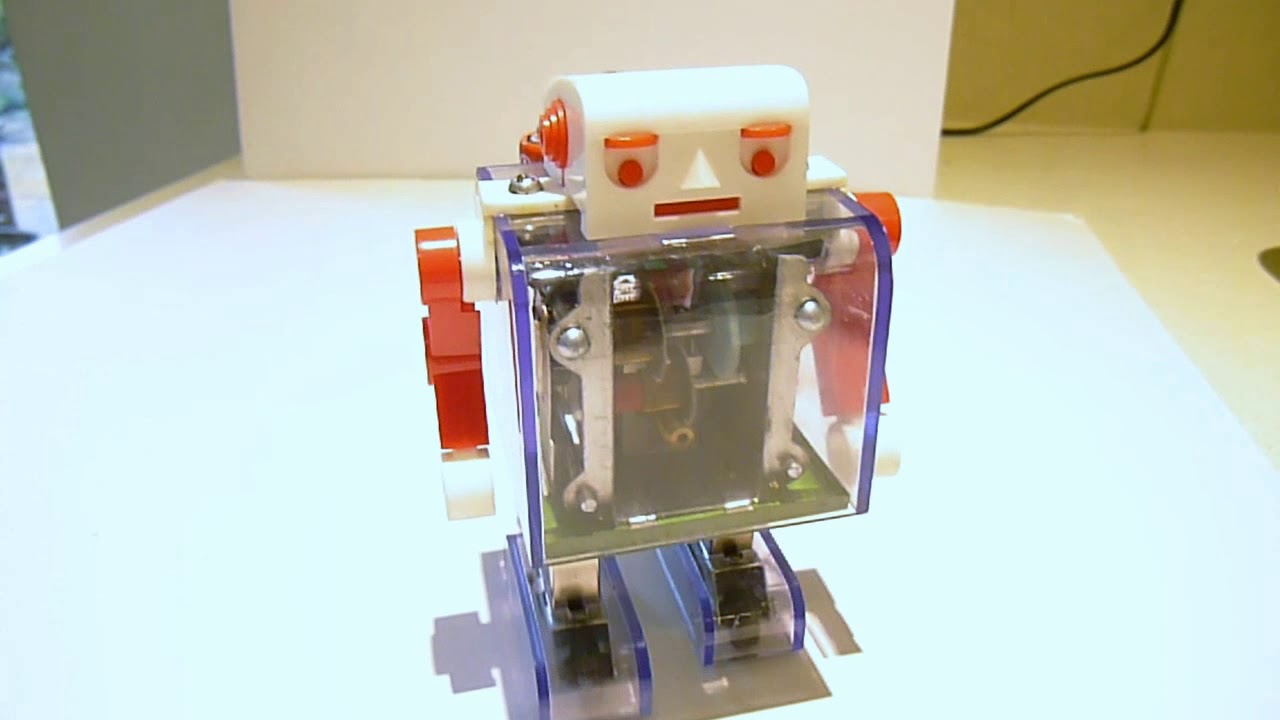 Bandai Mr  Robot Jr  Junior See Thru - circa 1968