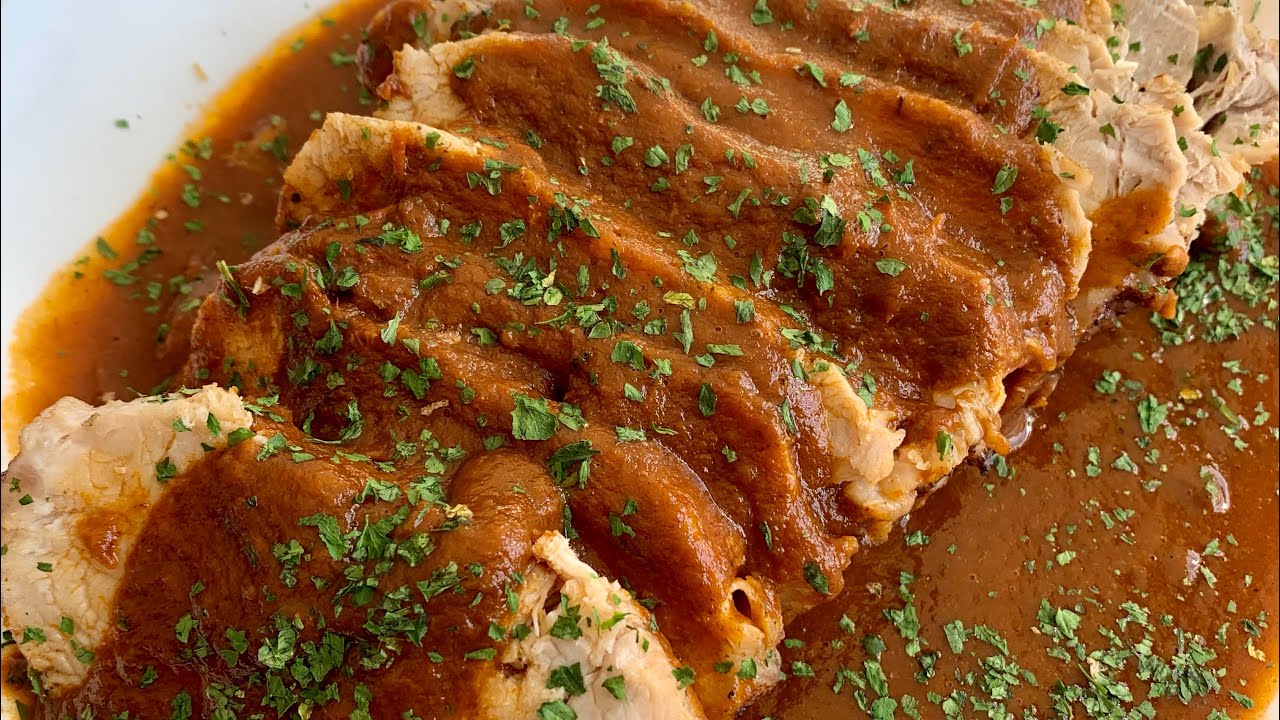 Lomo de cerdo en olla express receta fácil y rápida