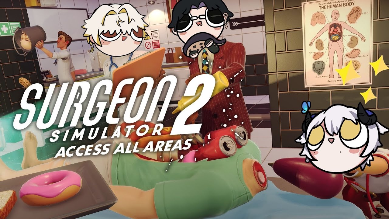 【🔴Surgeon Simulator 2】เจ้าเชื่อในมือหมอโอไรอ้อนบ่?《 Orion 》