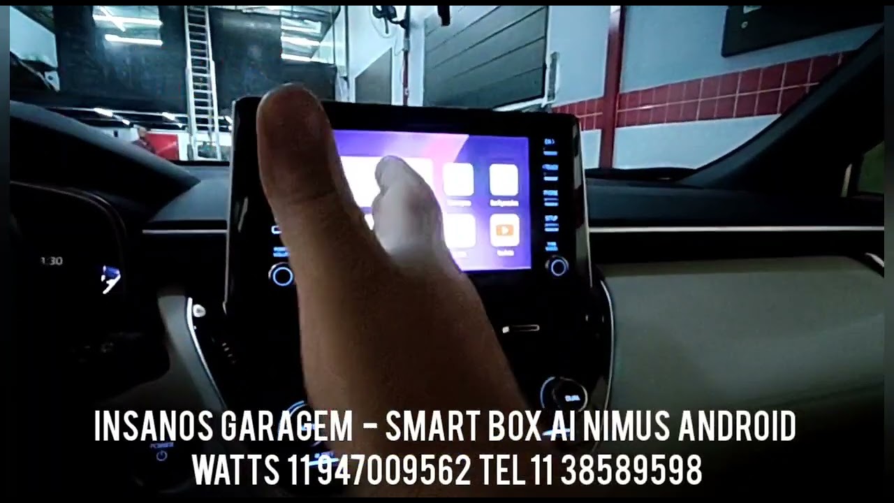 Smart Box Nimus Android, Carplay, Netflix, YouTube, Waze no Toyota Corolla Cross 2022
