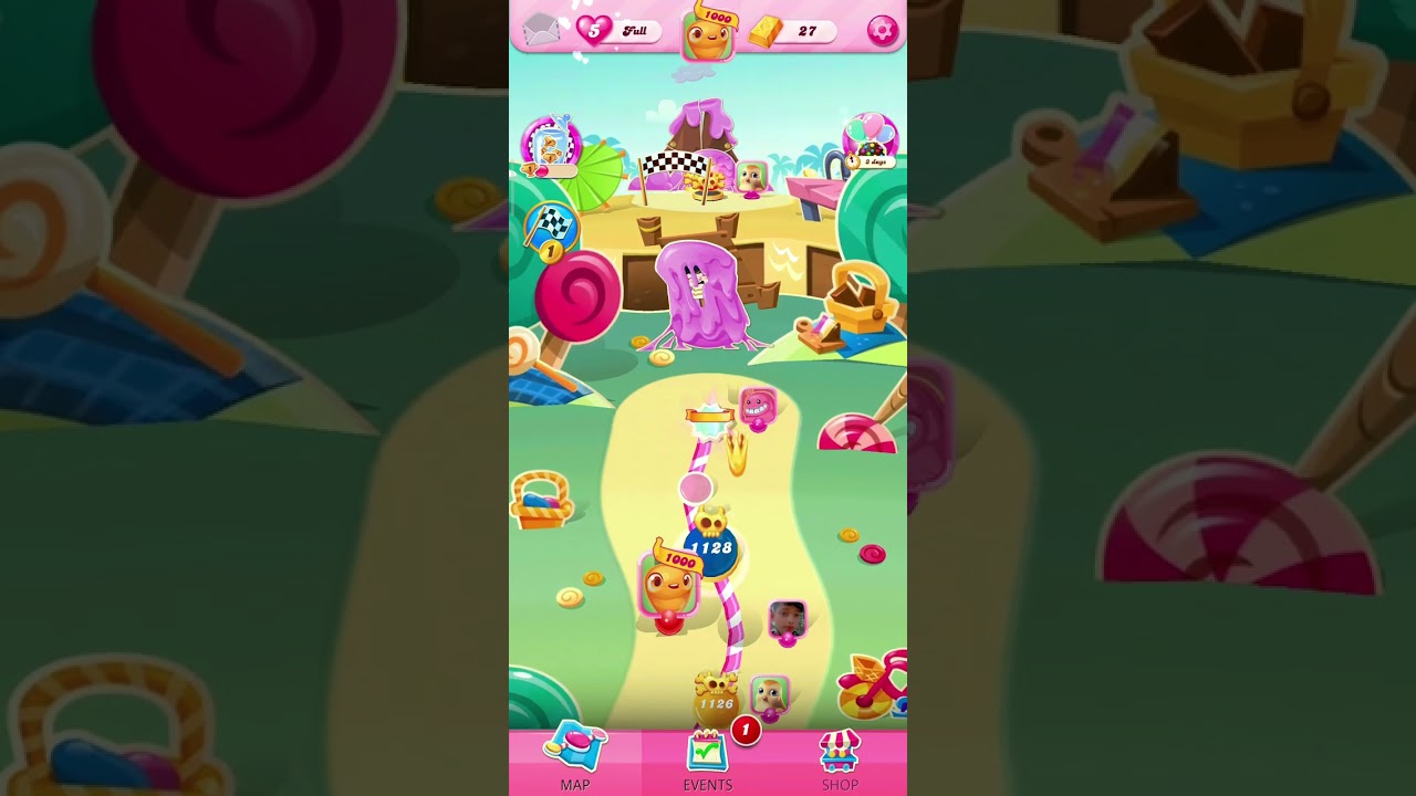 Candy Crush Level - 1126 to 1130
