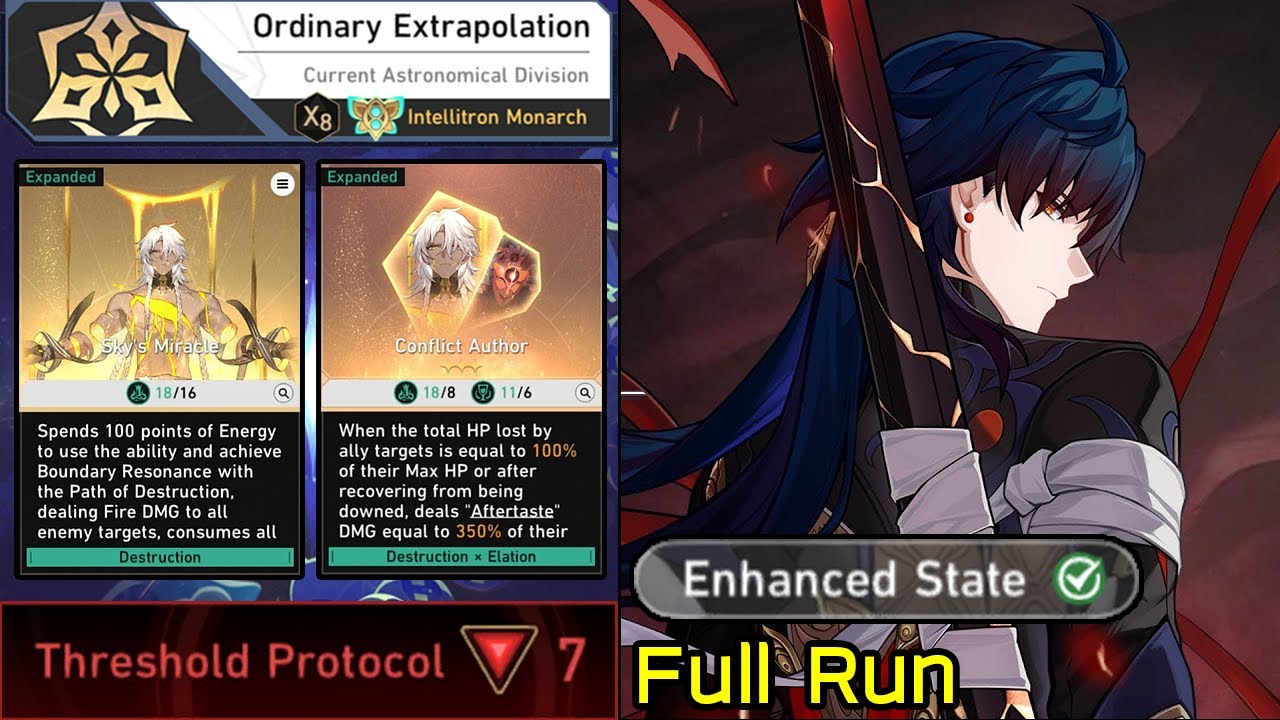 Buffed Blade Destruction Path with Conflict Author Full Run | DU Protean Hero Ordinary Protocol 7