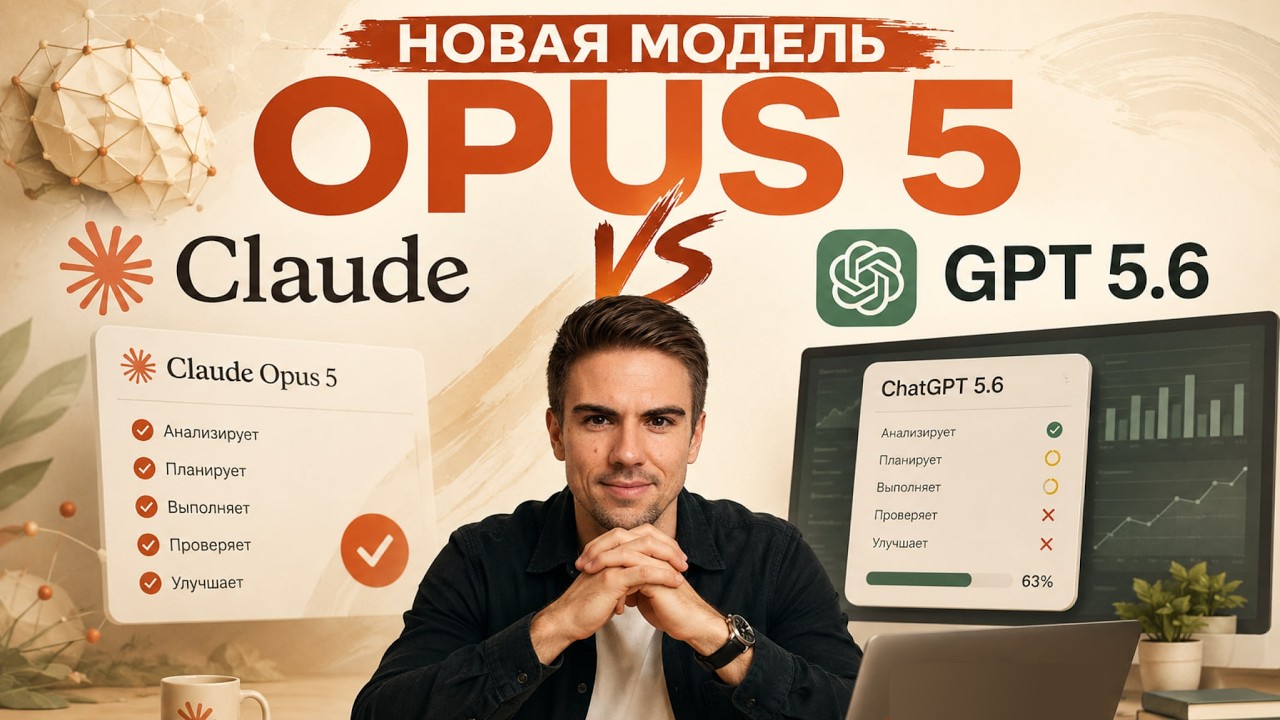 Новый Opus 5 против GPT тест на одинаковых задачах. Кто выиграл спор?