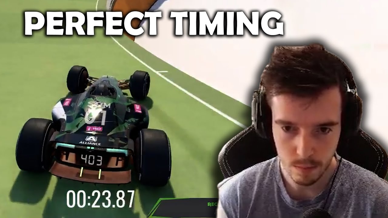 When the timing is absolutely perfect