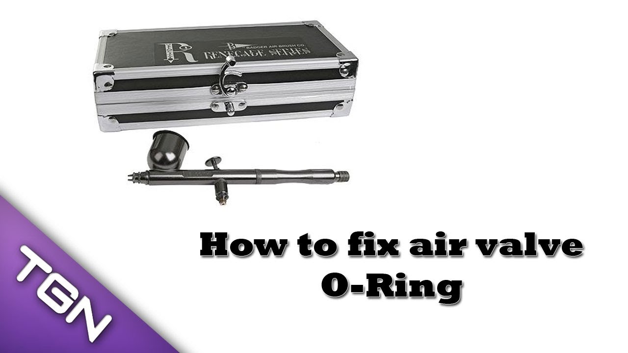 Badger airbrushes - Air Valve repair