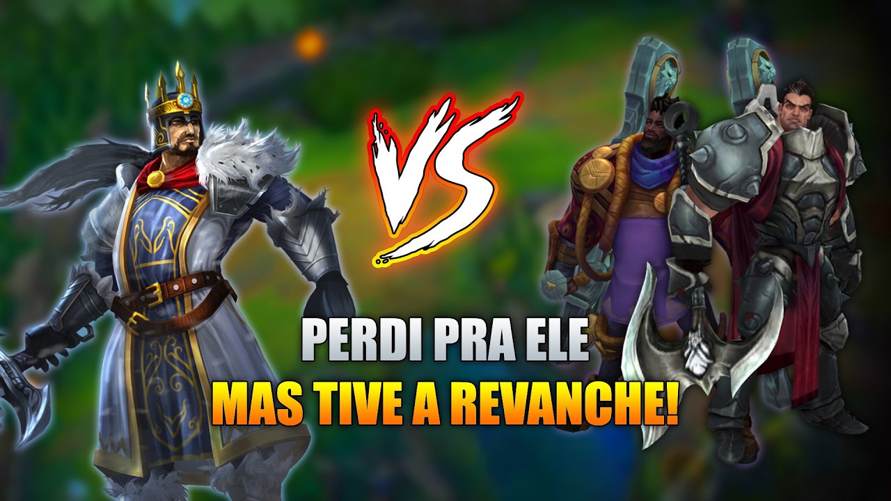 PERDI O GAME, MAS TIVE MINHA REVANCHE