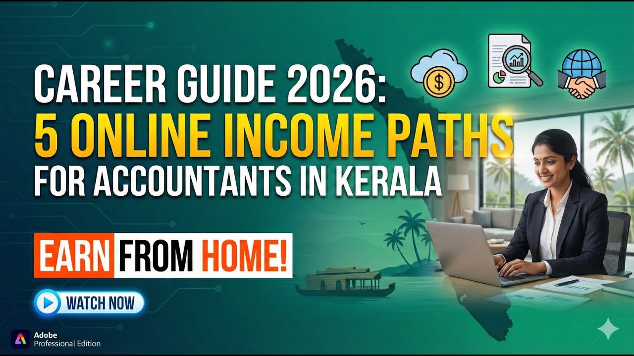 Online Income for Accountants in Kerala: GST, Gulf Projects & Freelancing (2026 Guide)