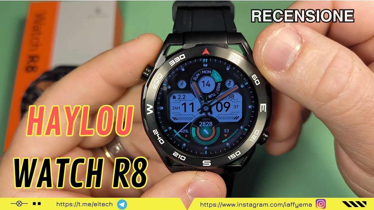 HAYLOU WATCH R8 - MENO DI 25 EURO E FA DI TUTTO