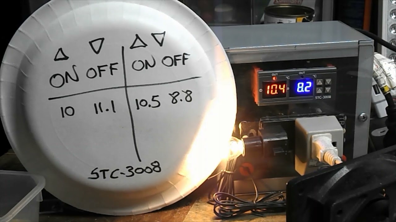 STC 3008 for seed starting heat mat controller
