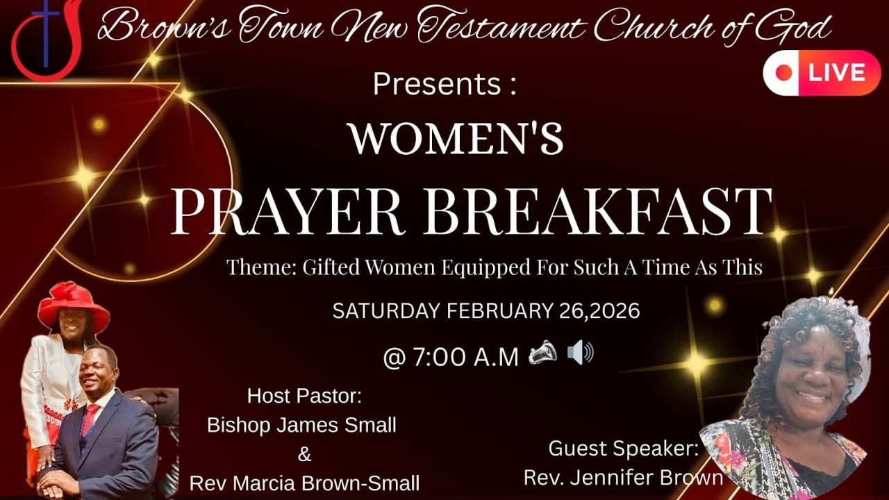 Online Ladies' Prayer Breakfast Service || Rev. James Small || February 28, 2026