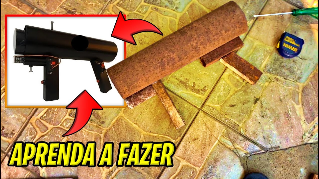 COMO FAZER UMA BAZUCA DE LANÇA PAPEL PICADO E GERBS * gastando pouco * | Part.1