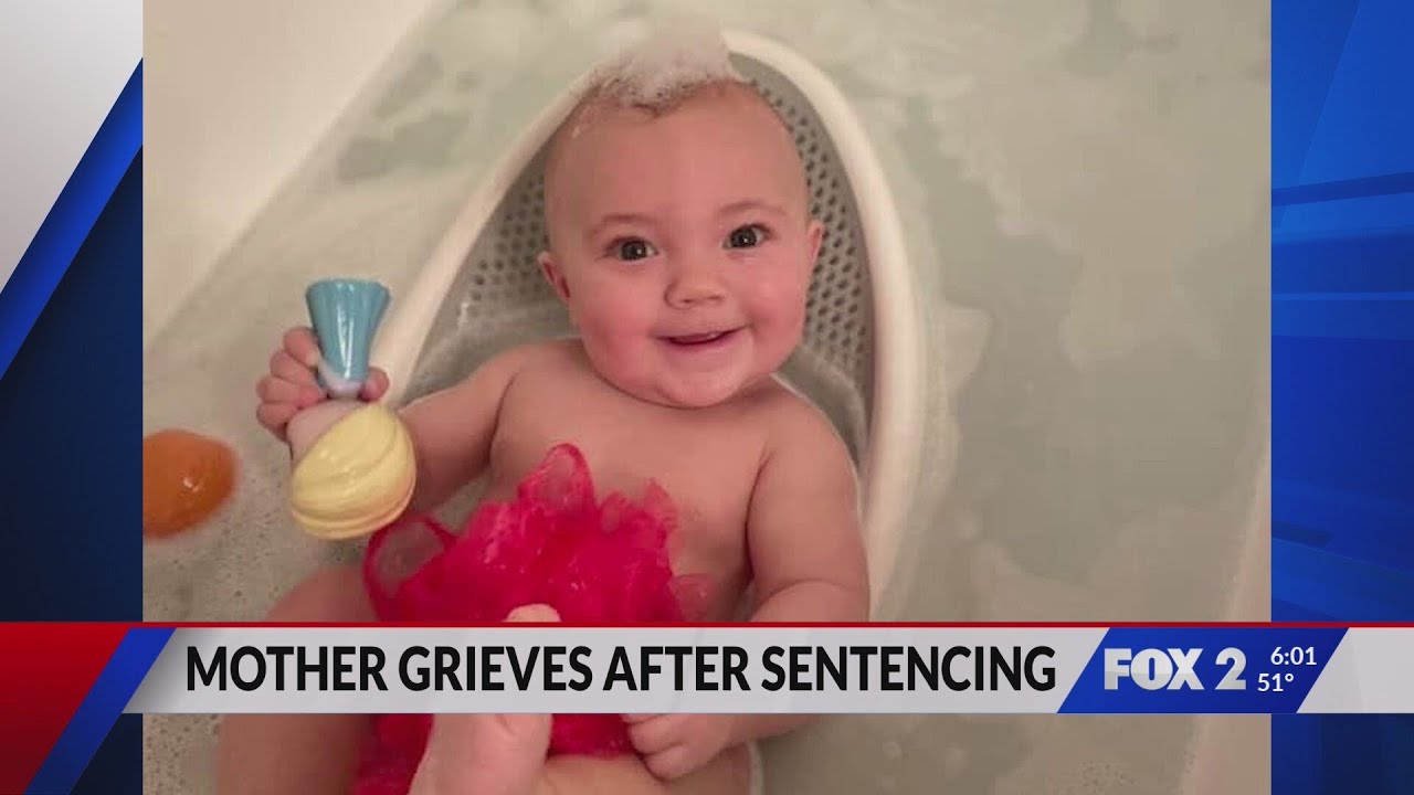 Mother grieves after sentencing in baby's death