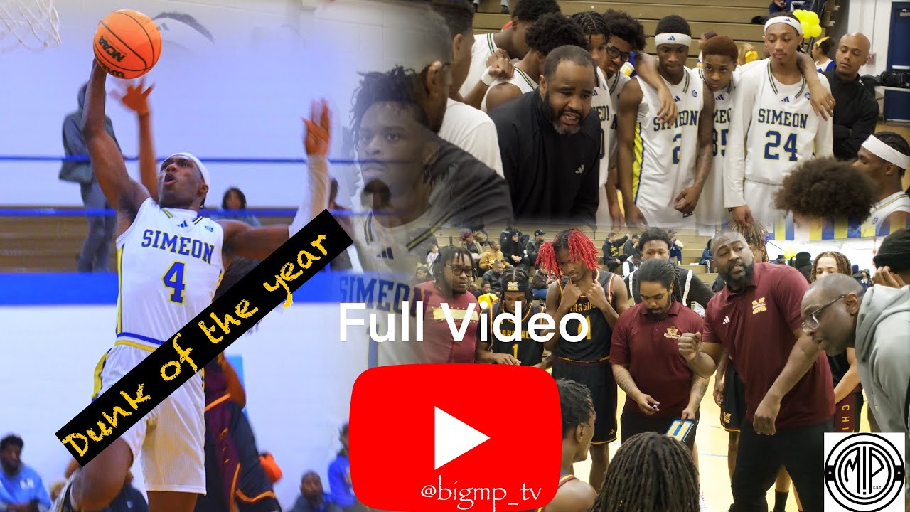 Win or go Home: Simeon vs Marshall 2026 CPL Playoff🏀 #roadto1ksubs #mptv #highschoolhoops 