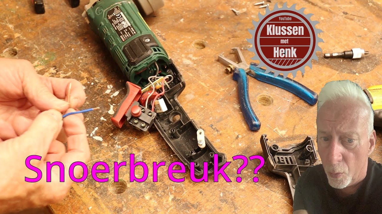 Parkside slijptol repareren