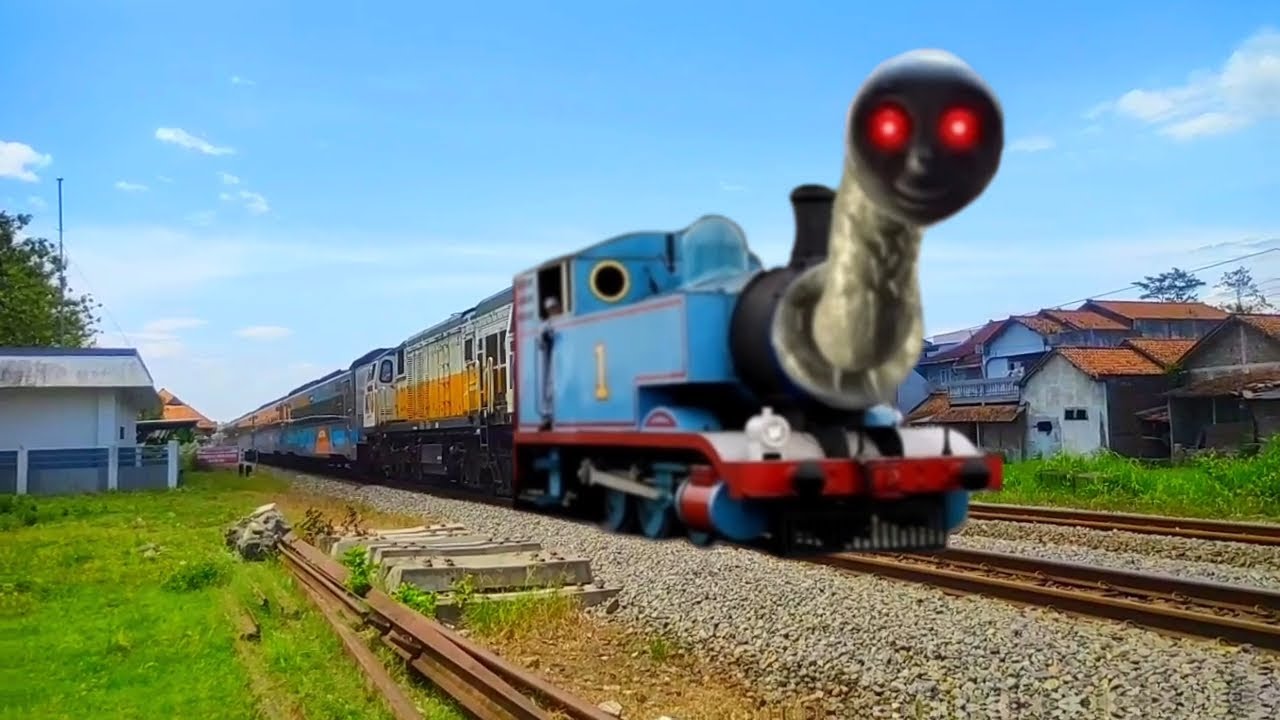 Disini Markas Telolet Kereta Api Tut Tut Tut Mirip James Henry Thomas & Friends