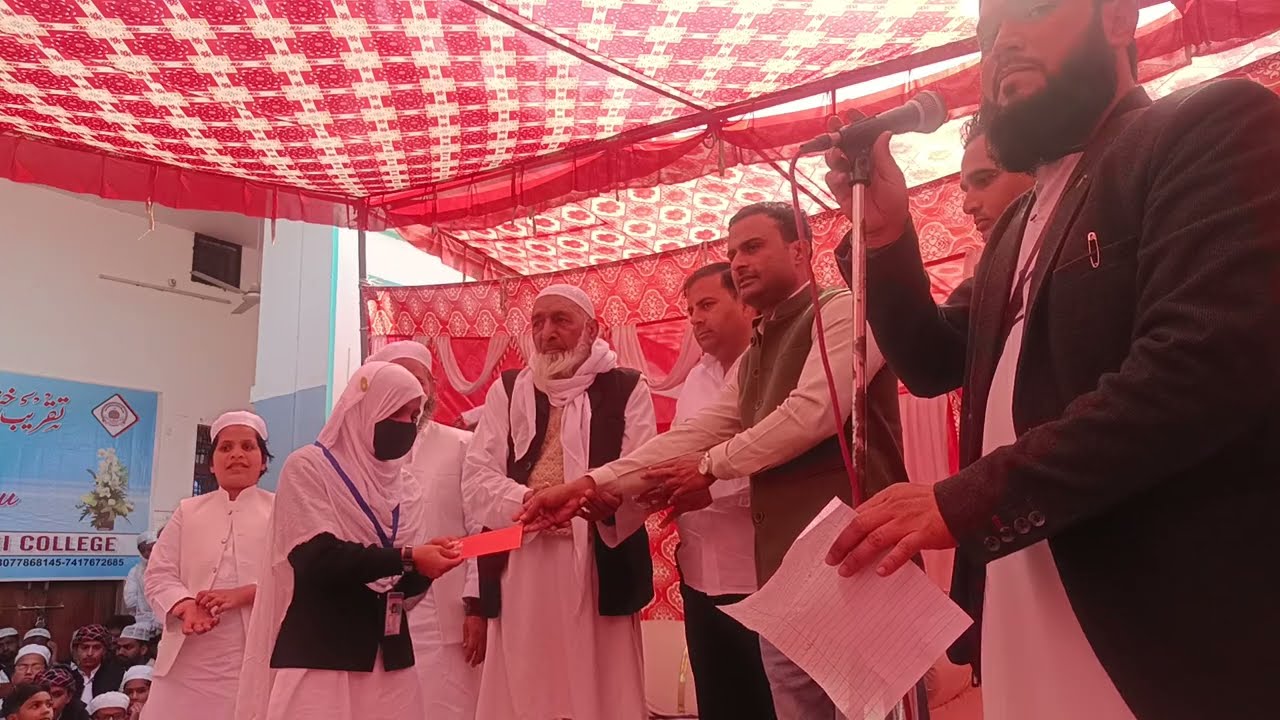 Ebarat Khatme Bukhari | Dastare Fazilat Markaz Dawatul Haq Arbi College Nanheda Anantpur Roorkee