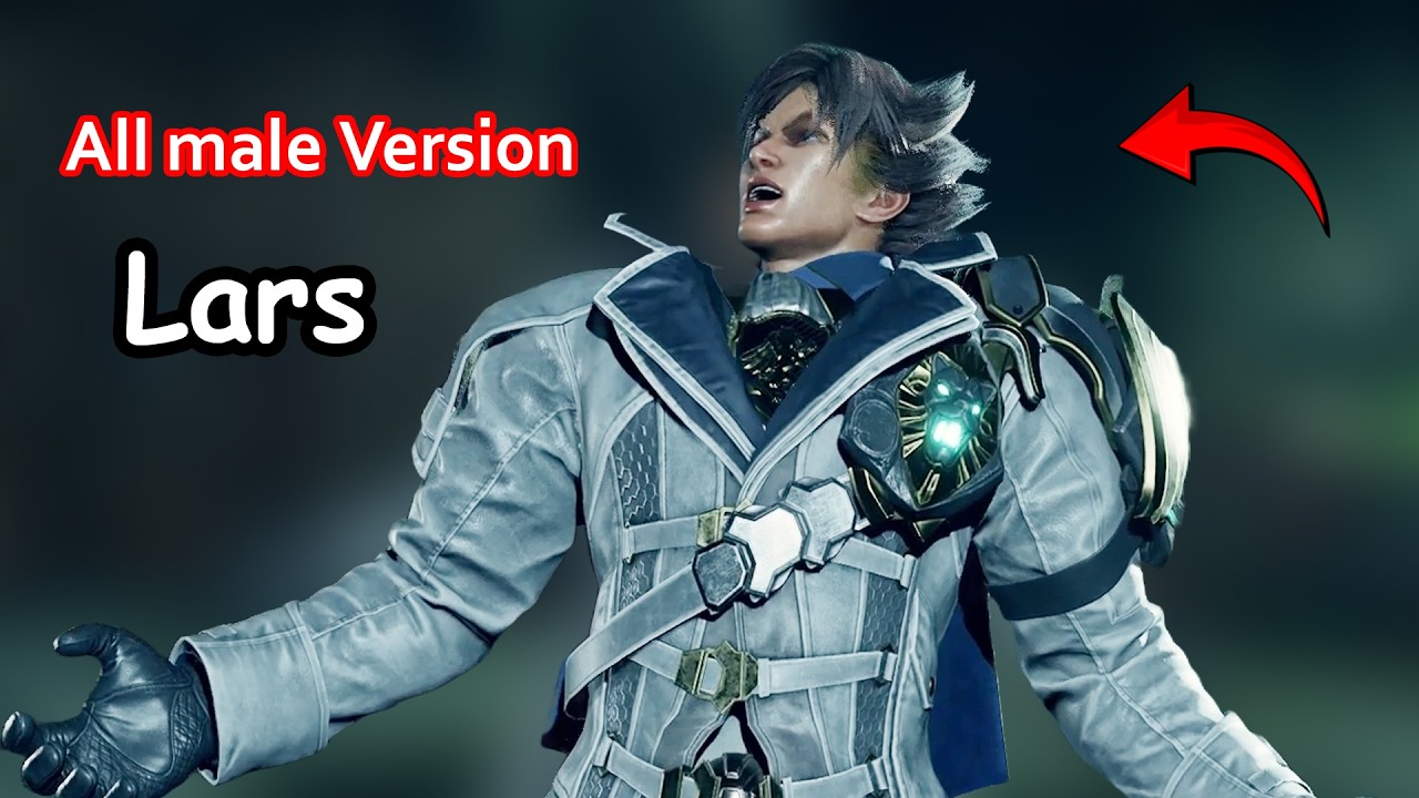 Tekken 8 Lars - Using All Rage Art (male Characters) | ProGamerSaga