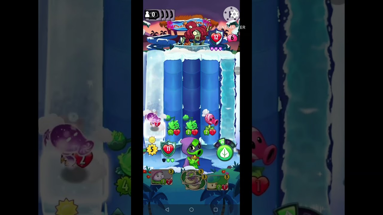 Completando misiones plantas. Plantas vs zombis héroes