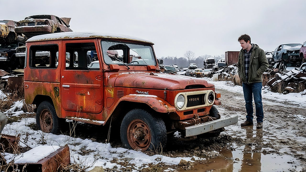 1961 Toyota Land Cruiser FJ40 Restoration ASMR – You Won’t Believe the Before!