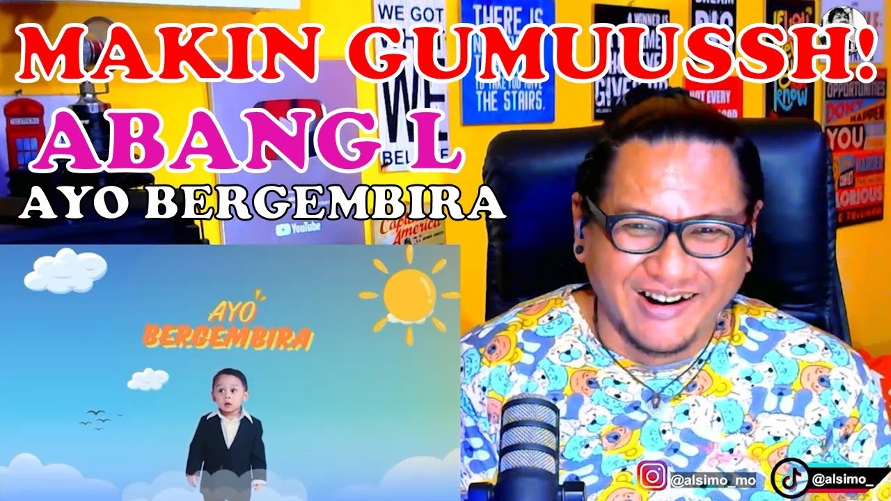 Levian Al Fatih Billar Abang L   Ayo Bergembira Official Lyric Video 1