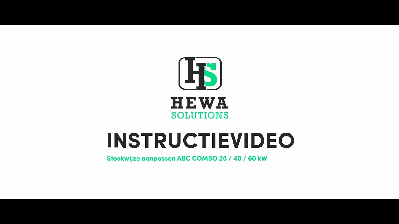 Instructievideo stookwijze aanpassen ABC COMBO | HeWa Solutions | Dé installatiegroothandel!
