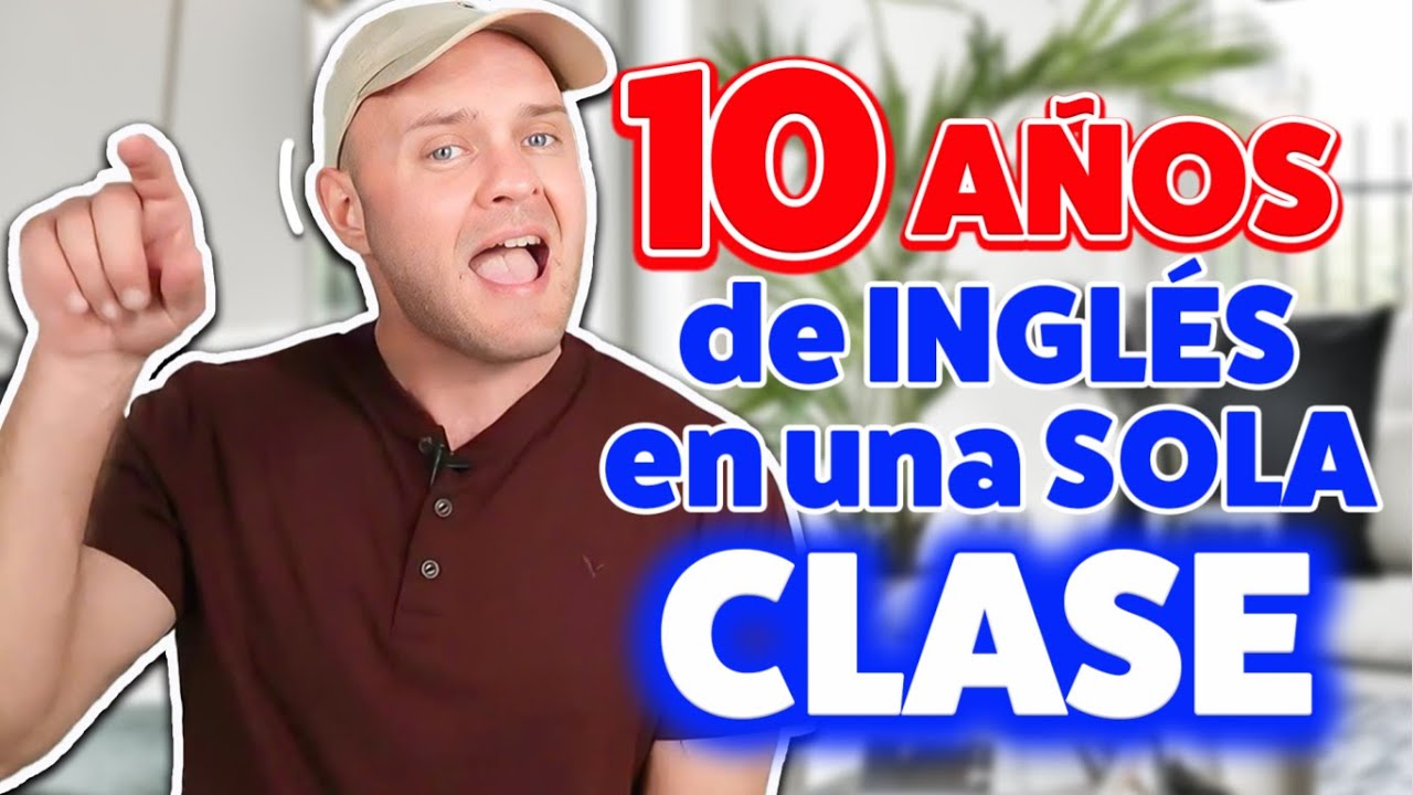 Te ahorraré 10 AÑOS de aprender inglés en SOLO 1 HORA 😱 | Curso de Inglés Gratis | Aprender Rápido