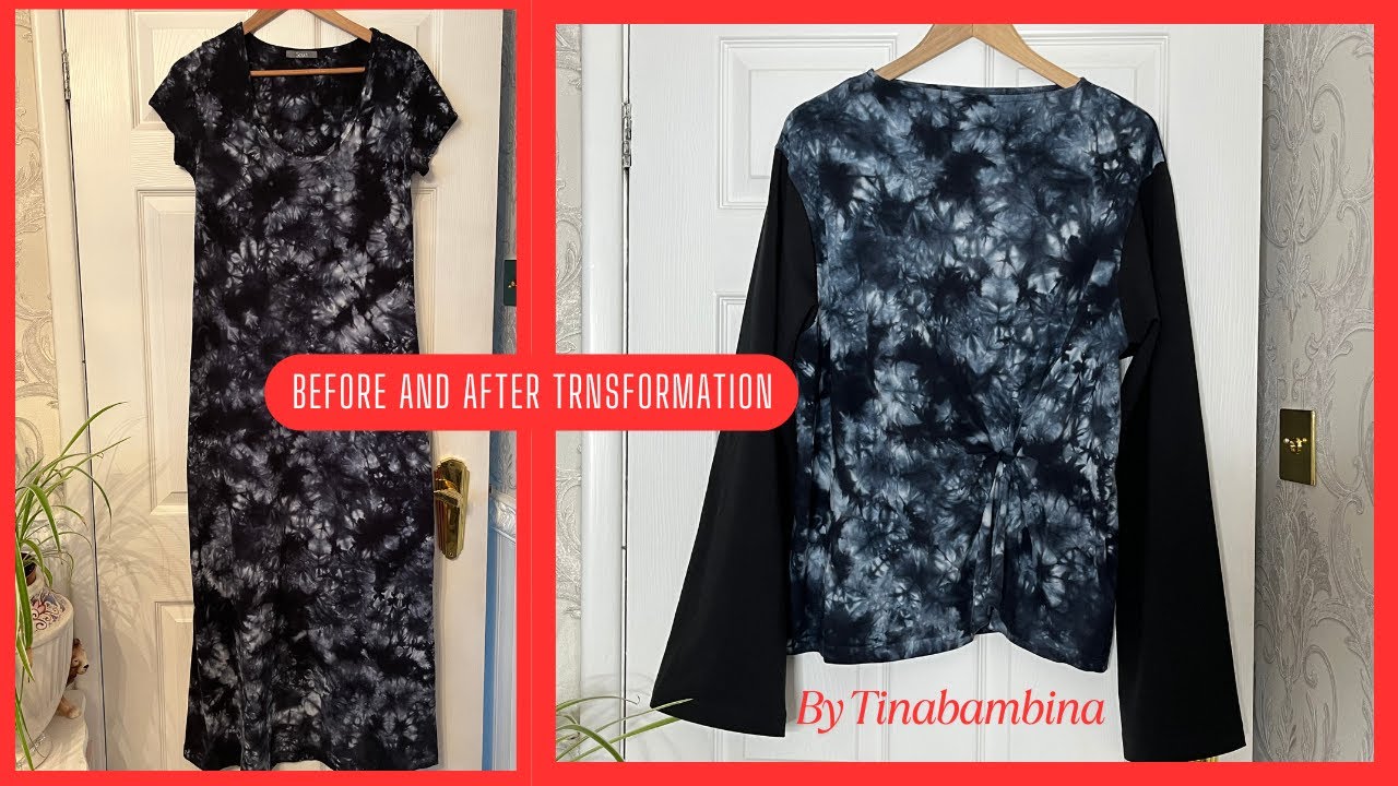 How I transformed a dress in to a top