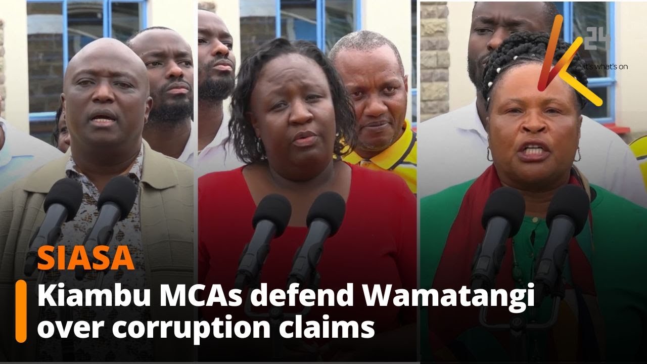 Kiambu MCAs defend Wamatangi over corruption claims