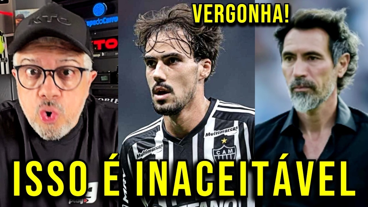 VERGONHA!!! HEVERTON GUIMAR&Atilde;ES FAZ FORTE DESABAFO AP&Oacute;S DERROTA DO ATL&Eacute;TICO MINEIRO NA SULAMERICANA!