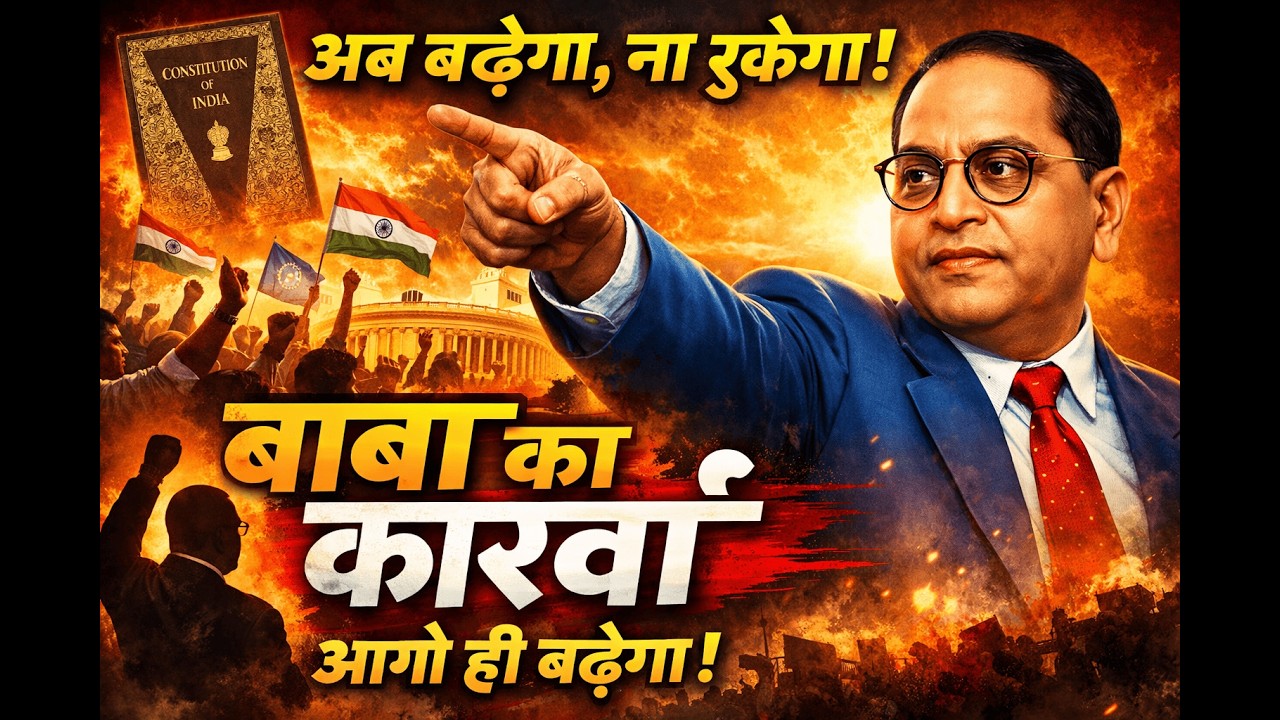 आगे ही बढ़ेगा बाबा का कारवां | Powerful Ambedkar Song | Jai Bhim Song | Baba Saheb Motivation |