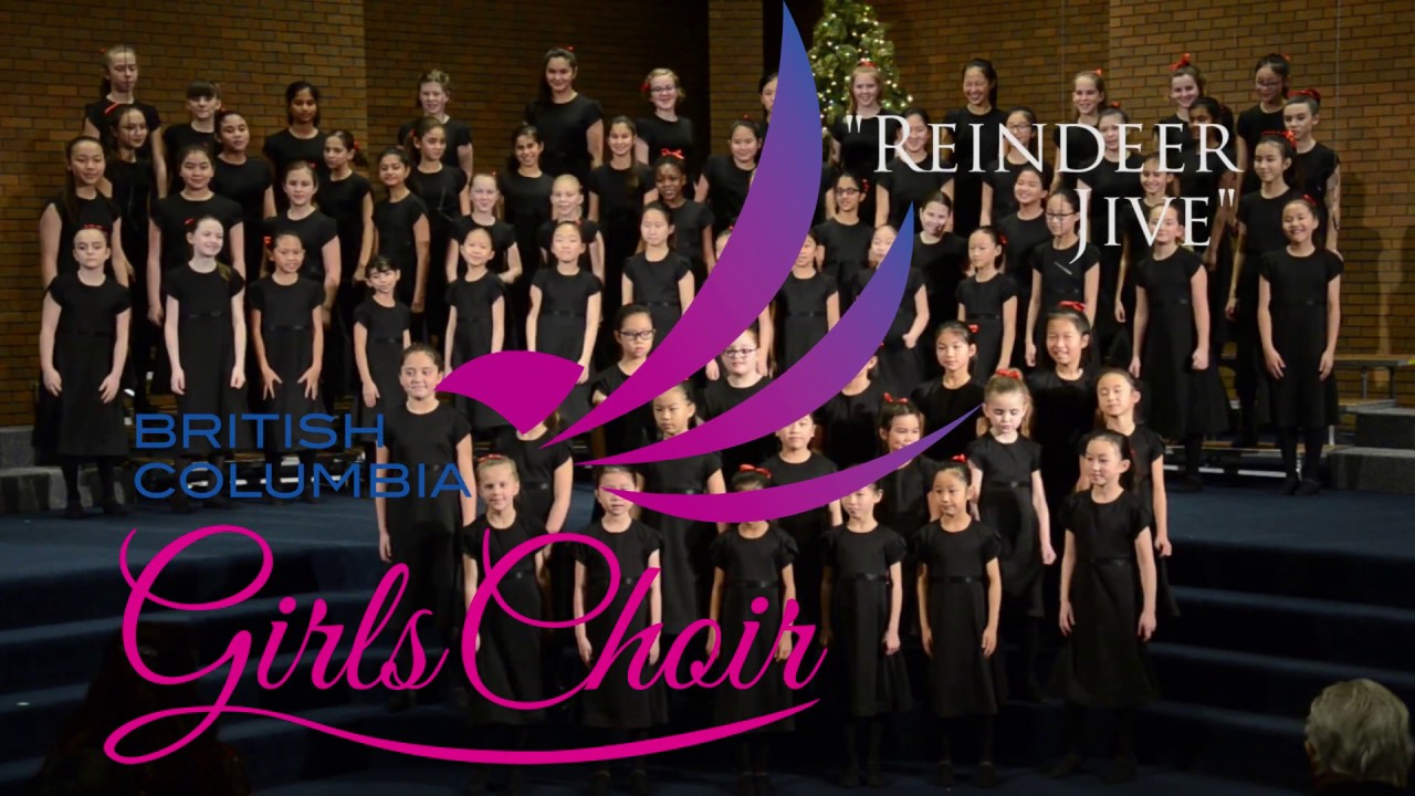Reindeer Jive, performed by the junior singers of the British Columbia Girls Choir.